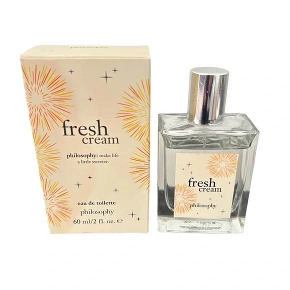 Philosophy Fresh Cream Eau de Toilette 2 oz Fragrance new in box - Picture 2 of 4